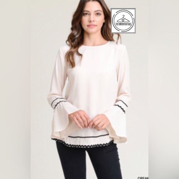 NWT! Ricky Ricrac Blouse - Picture 2 of 3